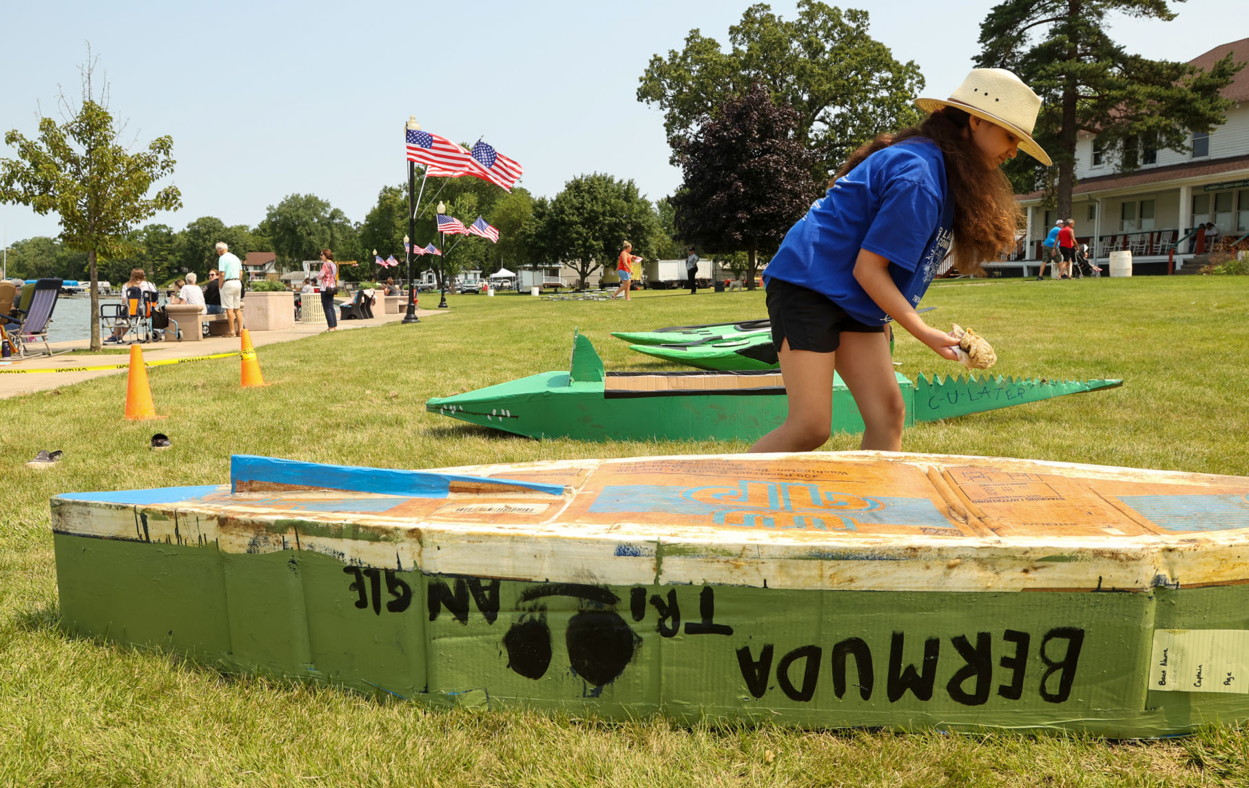 Great Cedar Lake Cardboard Boat Race